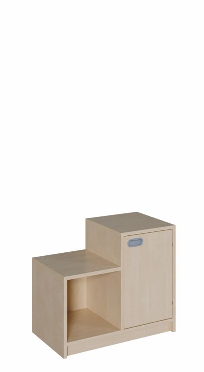 SideStep Schrank 40/60 cm, Regal/Tür
